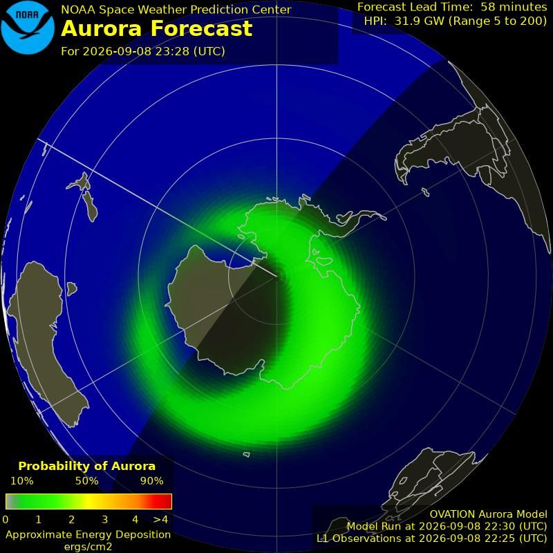 NOAA Ovation South